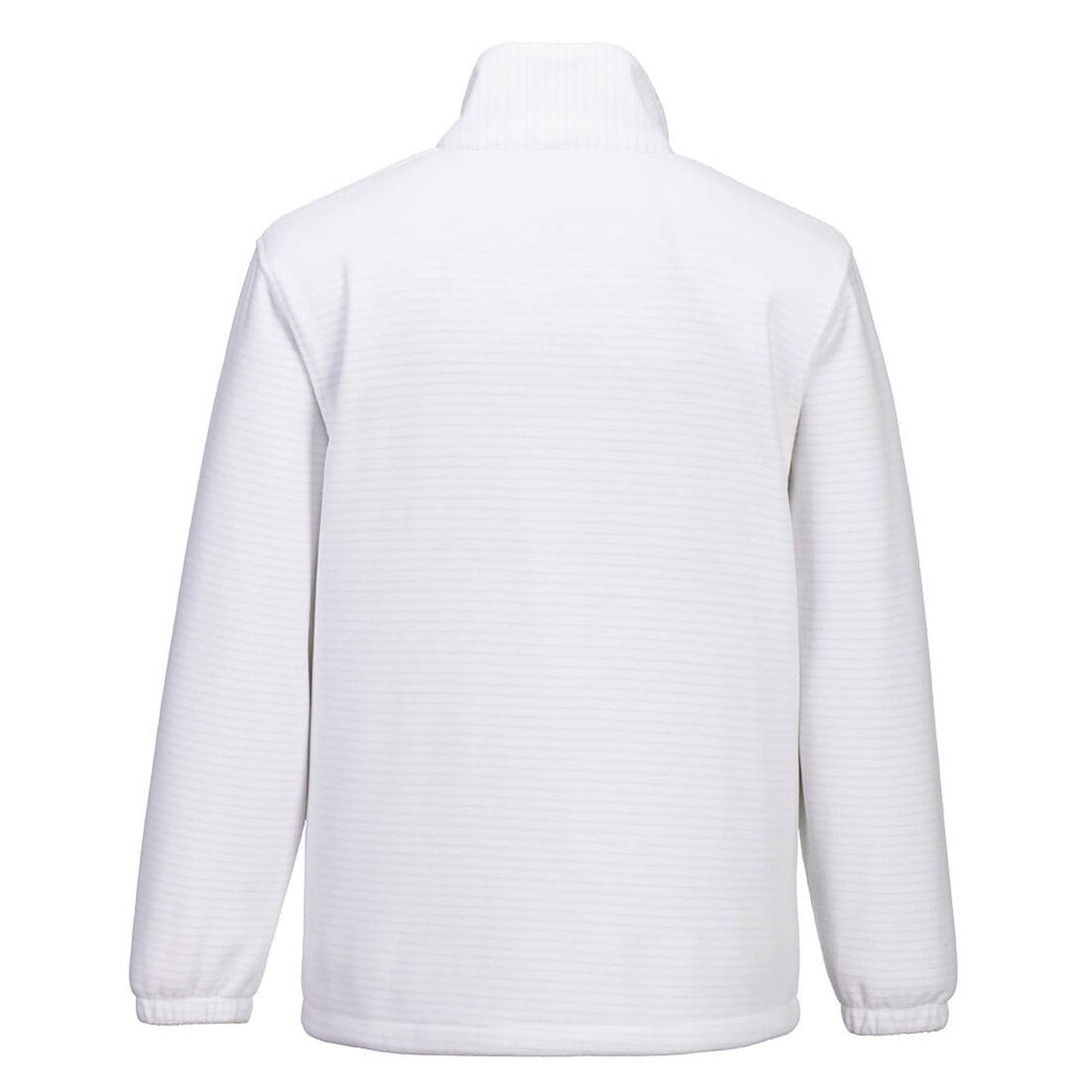 Portwest jas AS26 antistatisch ESD Fleece wit(WH)