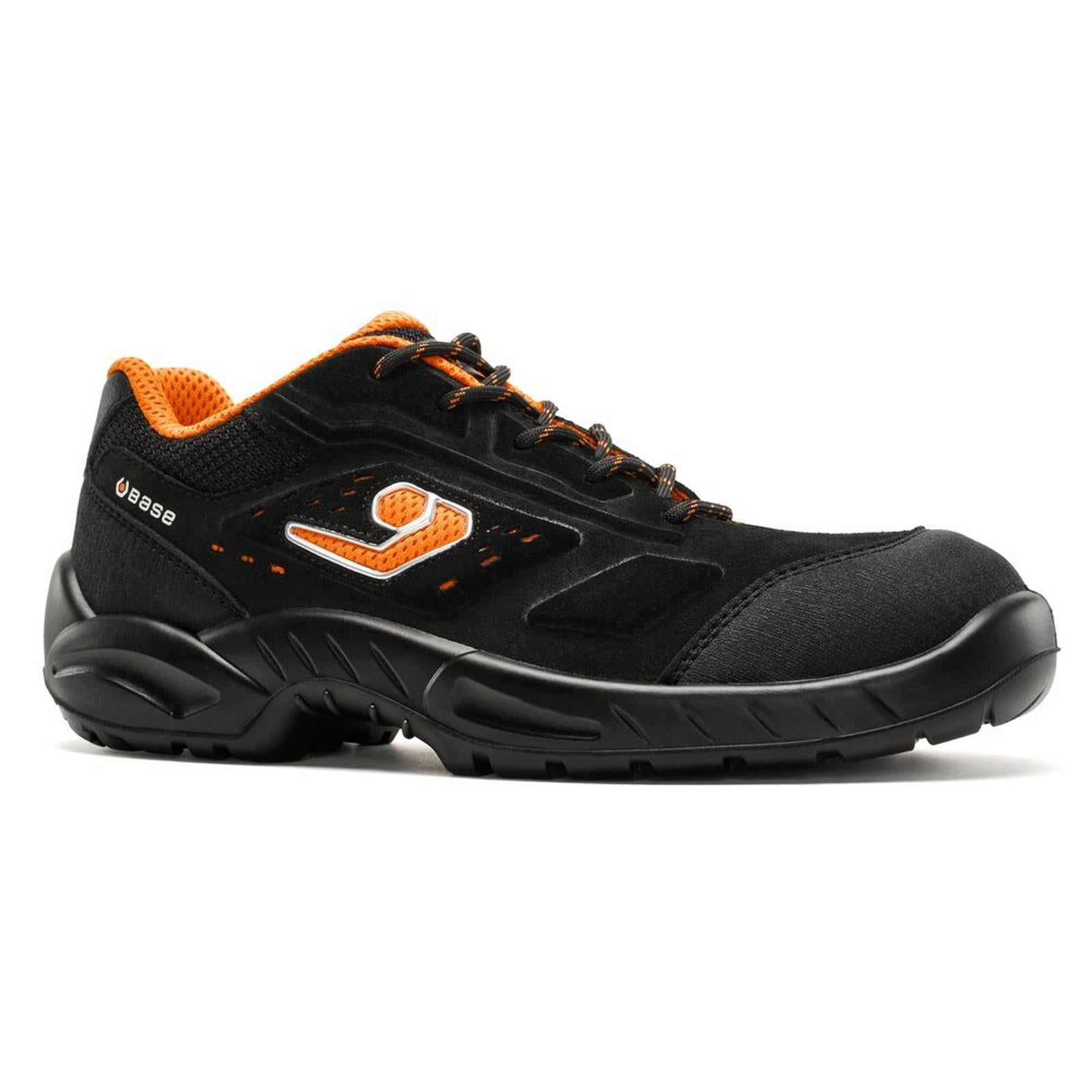 Base Smart Veiligheidsschoenen B0136B Arenal S1PS LG FO SR zwart-oranje(BK)