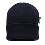 Portwest Accessoires Regenkleding Bescherming Tegen Alle Weersomstandigheden Muts B013 gebreid isolerend donker marineblauw(NV)