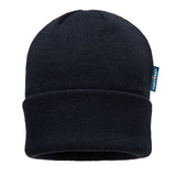 Portwest Accessoires Regenkleding Alle Weersomstandigheden Muts B013 gebreid isolerend donker marineblauw(NV)