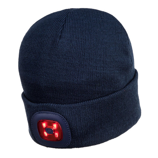 Portwest Mutsen B028 Met LED- verlichting marineblauw(NA)