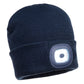 Portwest Mutsen B029 Met LED- verlichting marineblauw(NA)