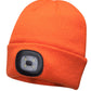 Portwest Mutsen B029 Met LED- verlichting oranje(OR)