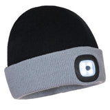 Portwest Mutsen B034 zwart-grijs(BK)