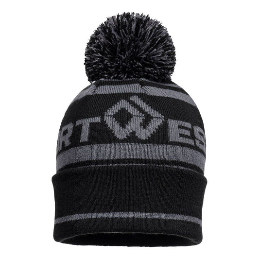 Portwest Accessoires Regenkleding Alle Weersomstandigheden Bobble muts B036 metaalgrijs(MG)