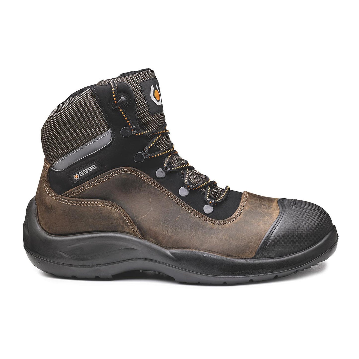 Base Classic Schoenen B0416 Raider Top bruin-zwart(BR)