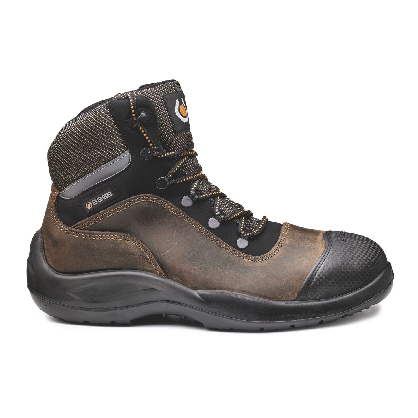 Base Classic Schoenen B0416 Raider Top bruin-zwart(BR)