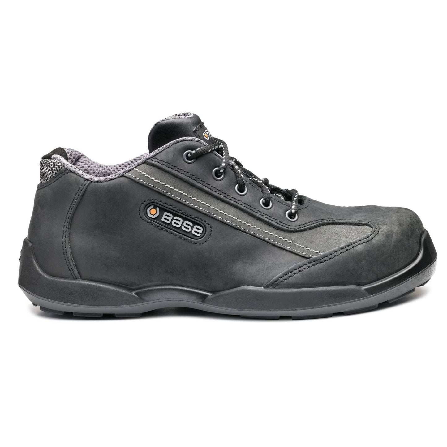 Base Record Schoenen B0627 Rally zwart-grijs(BKG)