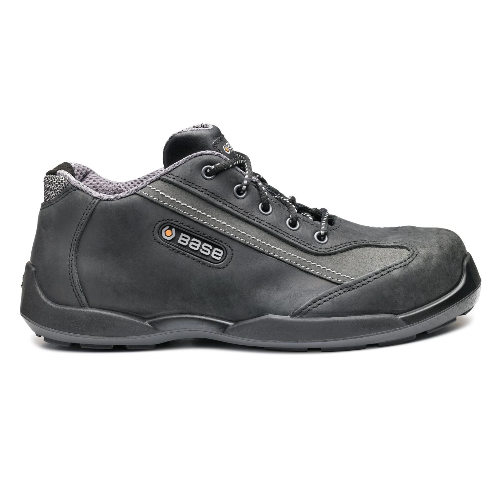 Base Record Schoenen B0627 Rally zwart-grijs(BKG)
