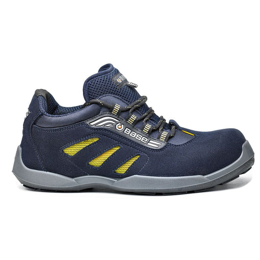 Base Record Schoenen B0647 Frisbee blauw-geel(BL)