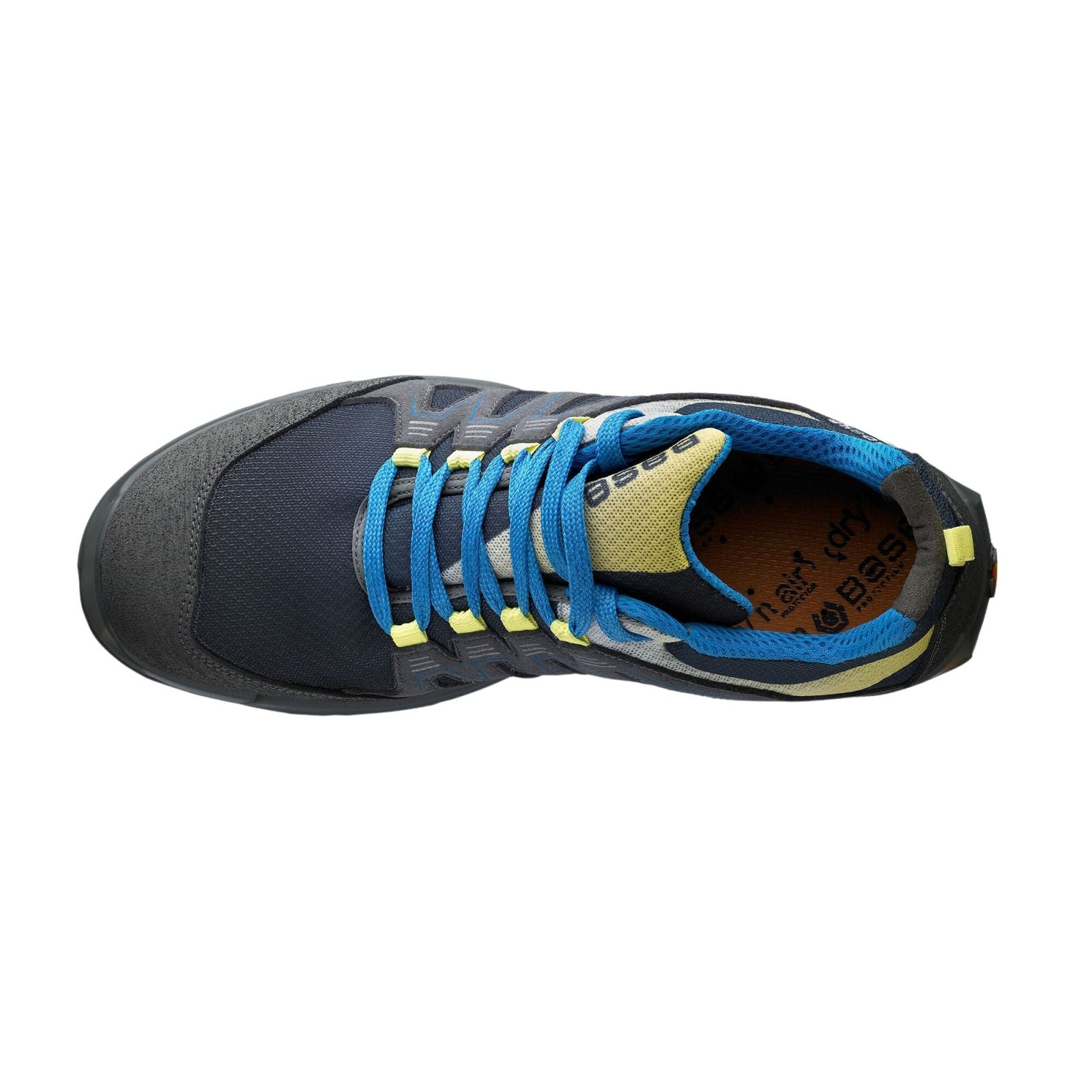 Base Record Schoenen B0657 Paddle marineblauw-geel(NY)