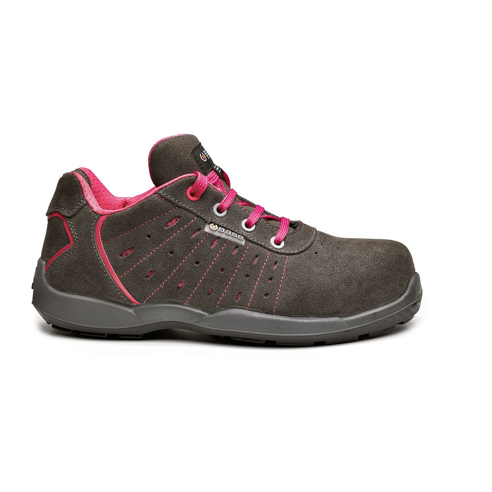 Base Record Schoenen B0670 Attitude grijs-fuchsia rose(GF)