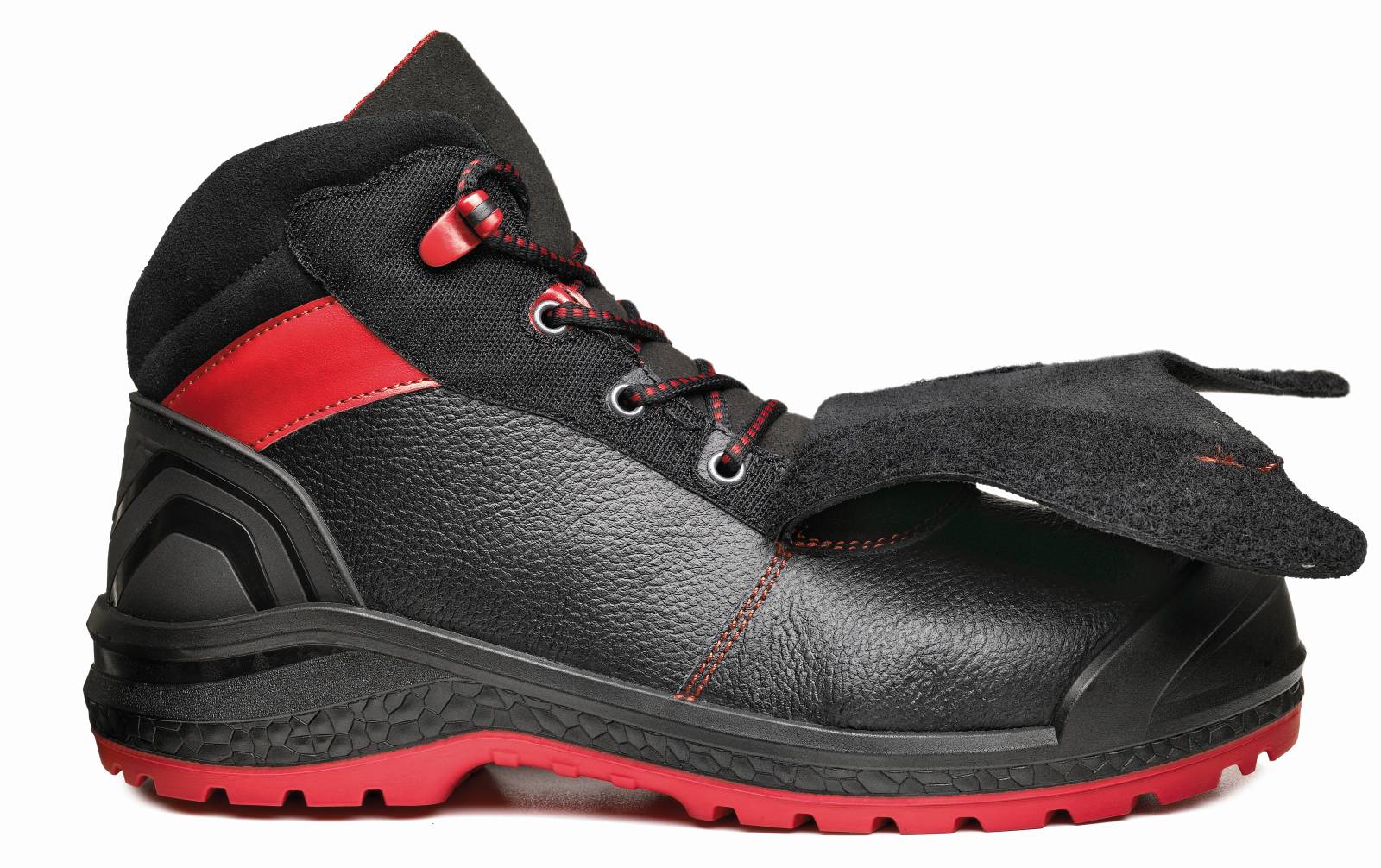 Base Special Schoenen B0880 Sparkle zwart-rood(BK)