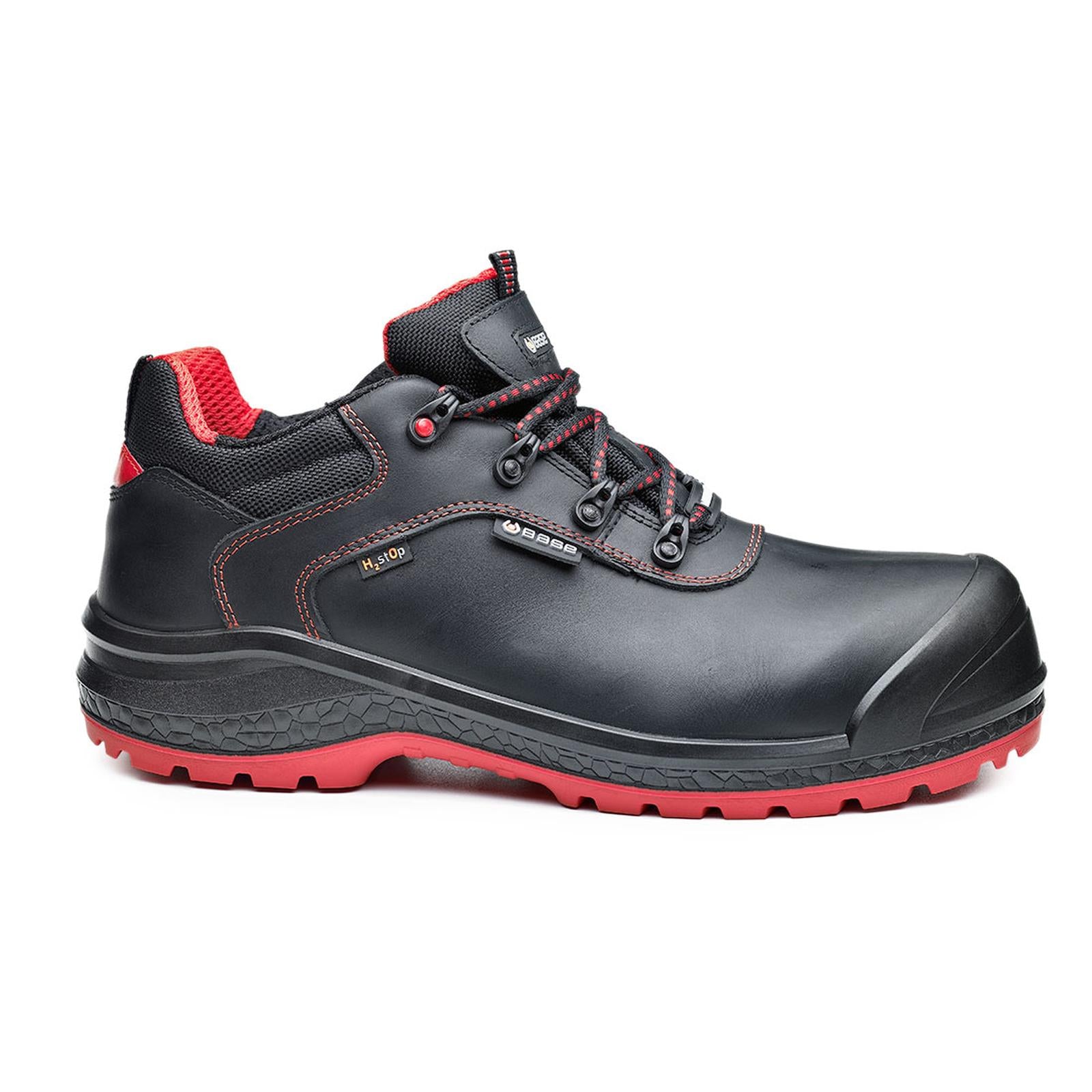 Base Special Schoenen B0894 Be-Dry Low zwart-rood(BK)