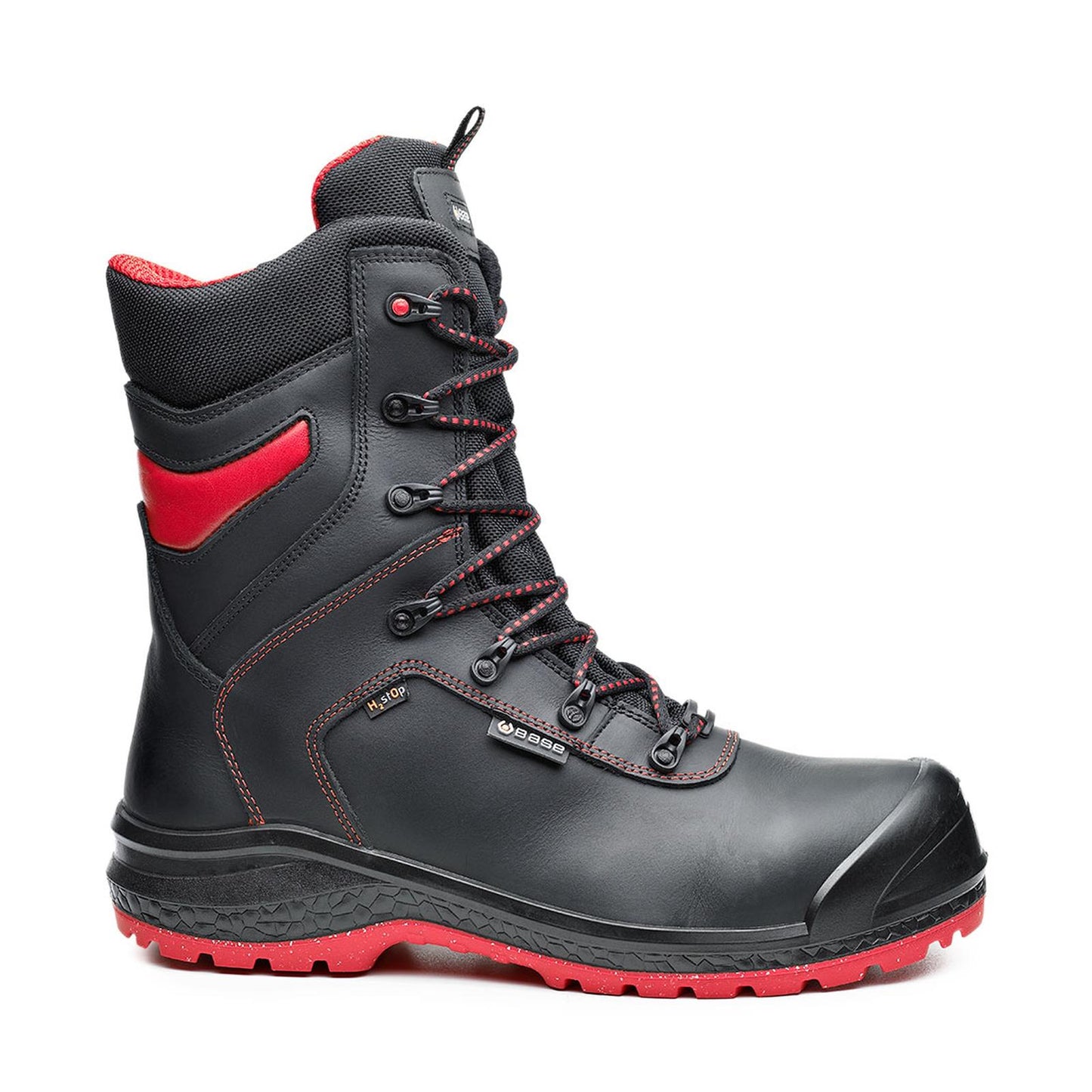 Base Special Schoenen B0896 Be-Dry Top zwart-rood(BK)