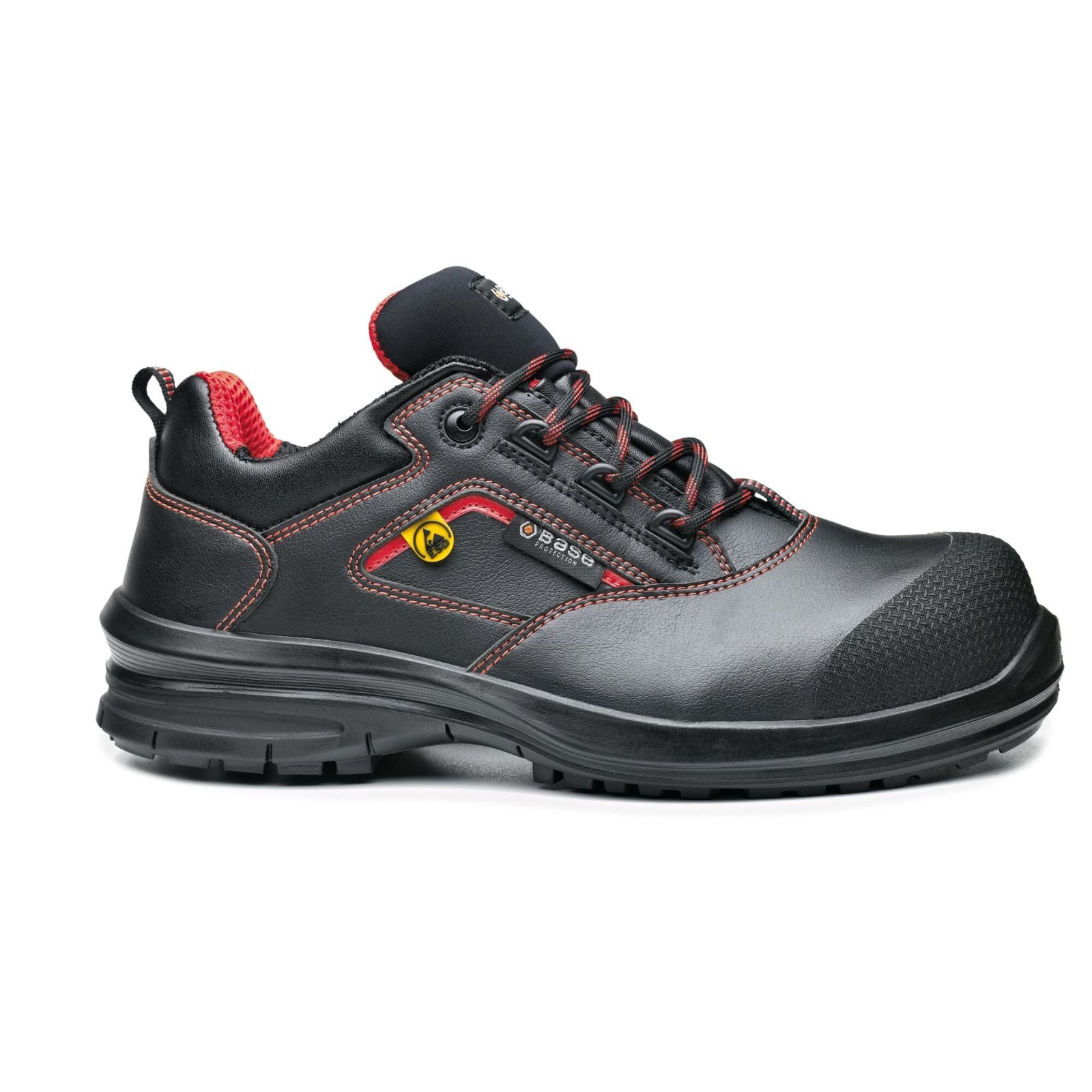 Base Smart Schoenen B0957 Matar zwart-rood(BK)