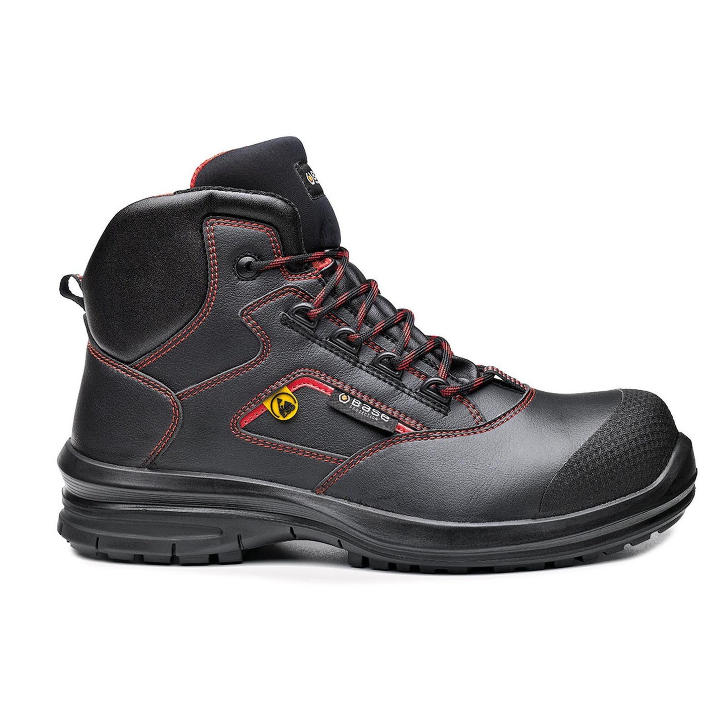 Base Smart Schoenen B0958 Matar Top zwart-rood(BK)