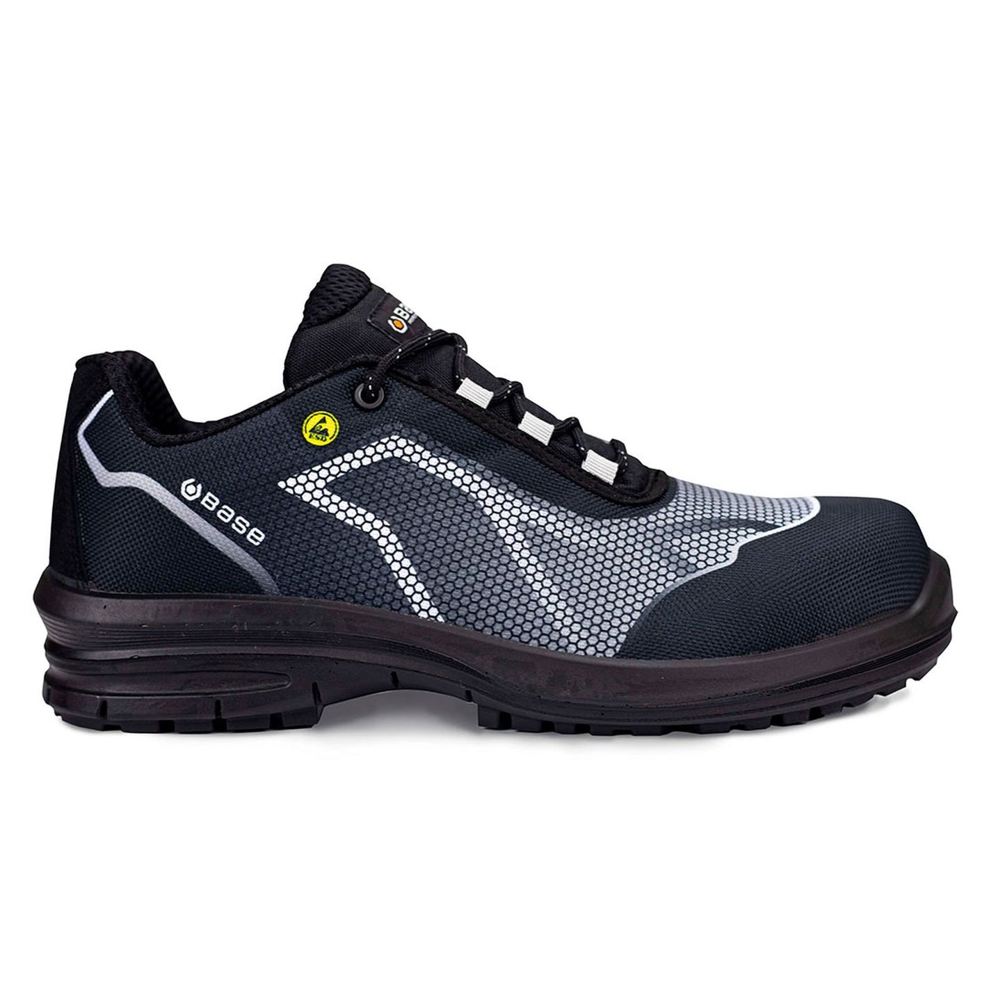 Base Smart Evo schoenen B0978E Oren ESD zwart-grijs(BKG)