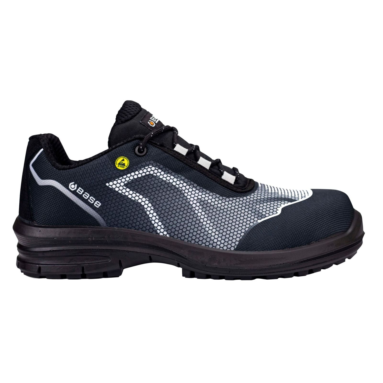 Base Smart Evo schoenen B0978E Oren ESD zwart-grijs(BK)