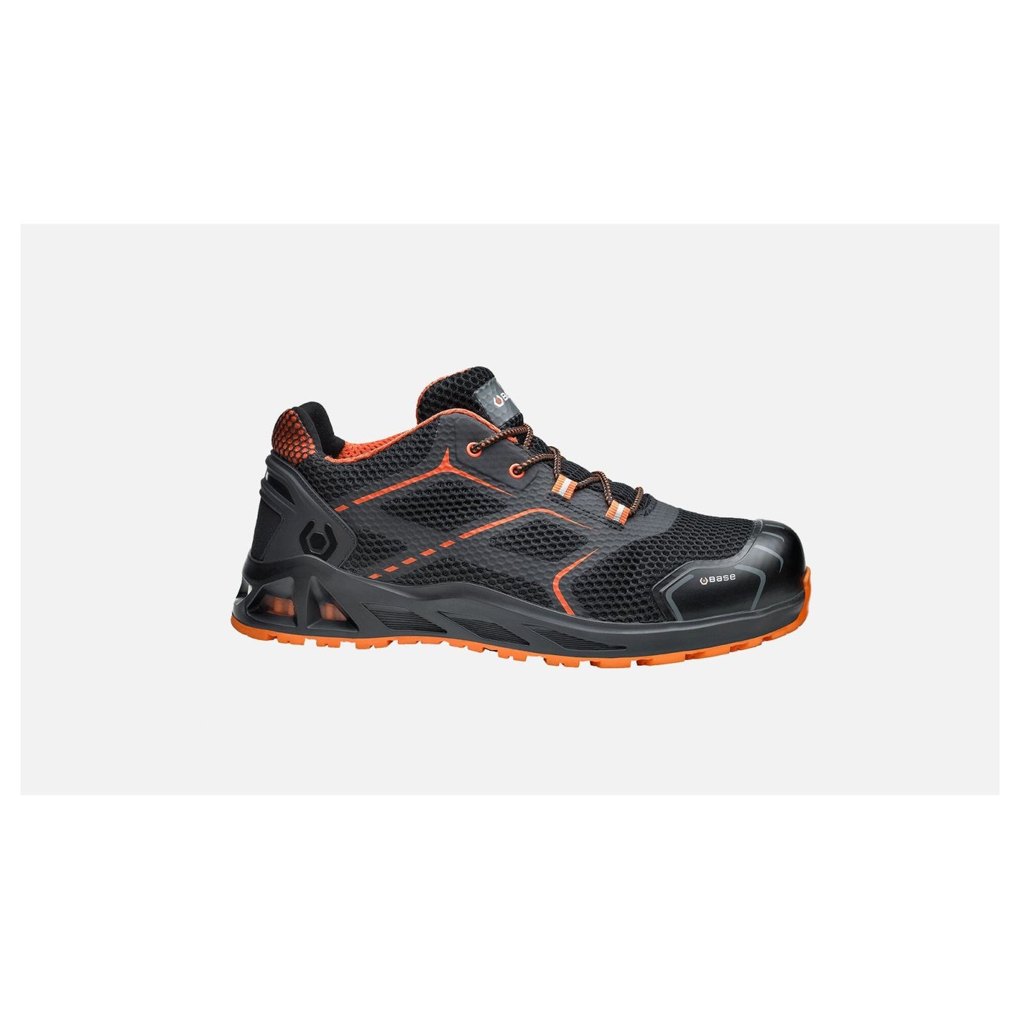 Base Kaptiv Schoenen B1004 K-Step zwart-oranje(BK)