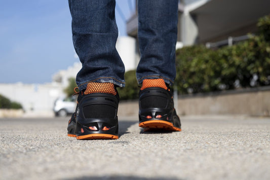 Base Kaptiv Schoenen B1004 K-Step zwart-oranje(BK)