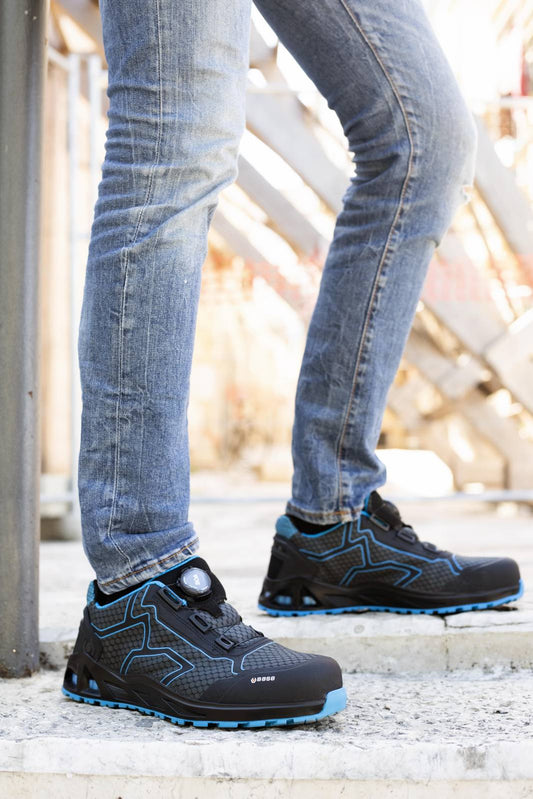 Base Kaptiv Schoenen B1005 K-Trek zwart-blauw(BK)