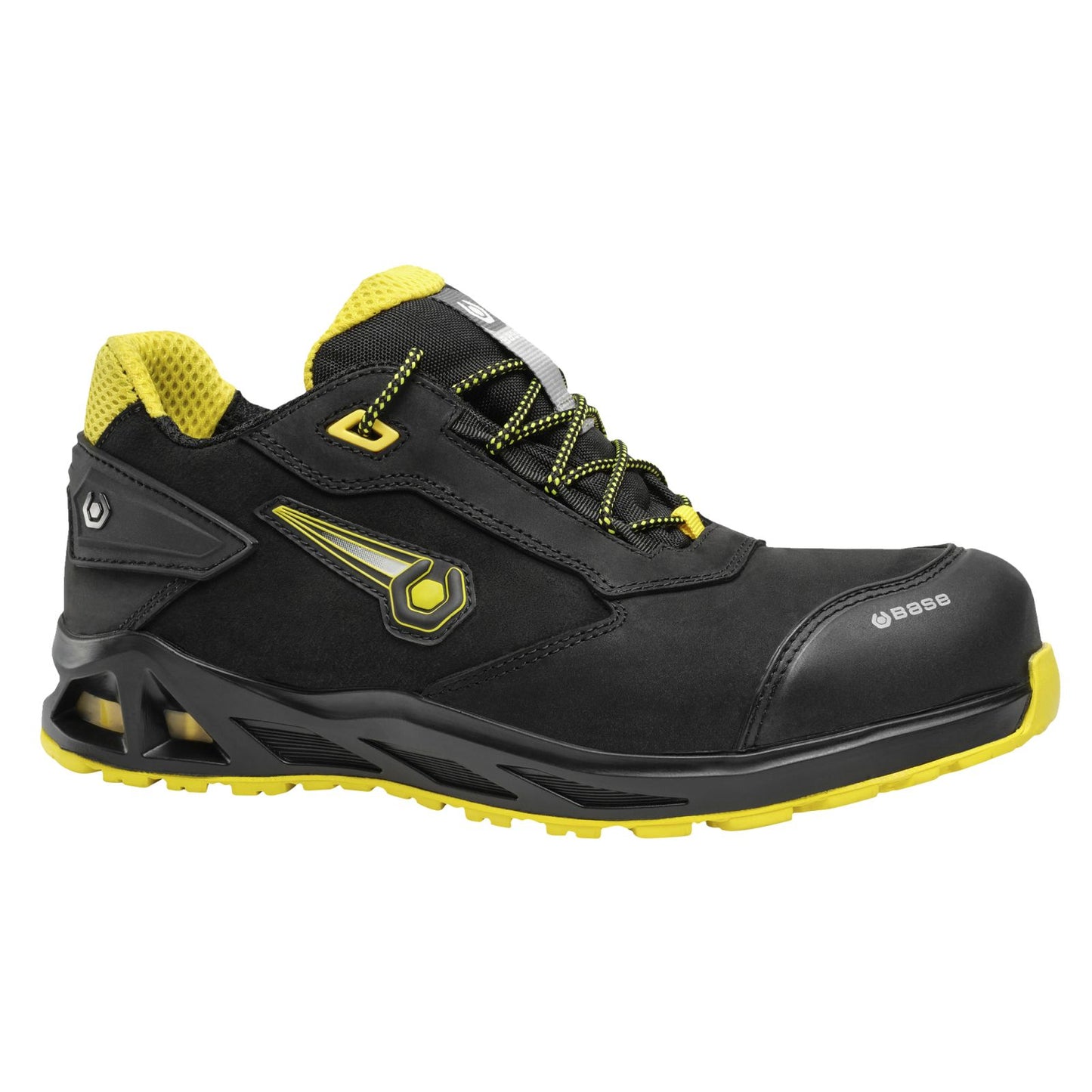 Base Kaptiv Schoenen B1041B K-Boogie zwart-geel(BK)