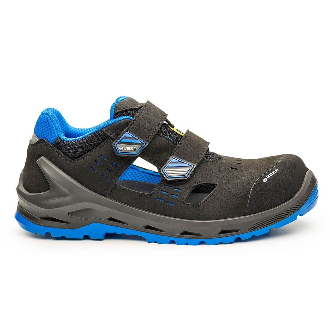 Base I4 Sandalen B1205 I-Bit zwart-blauw(BK)