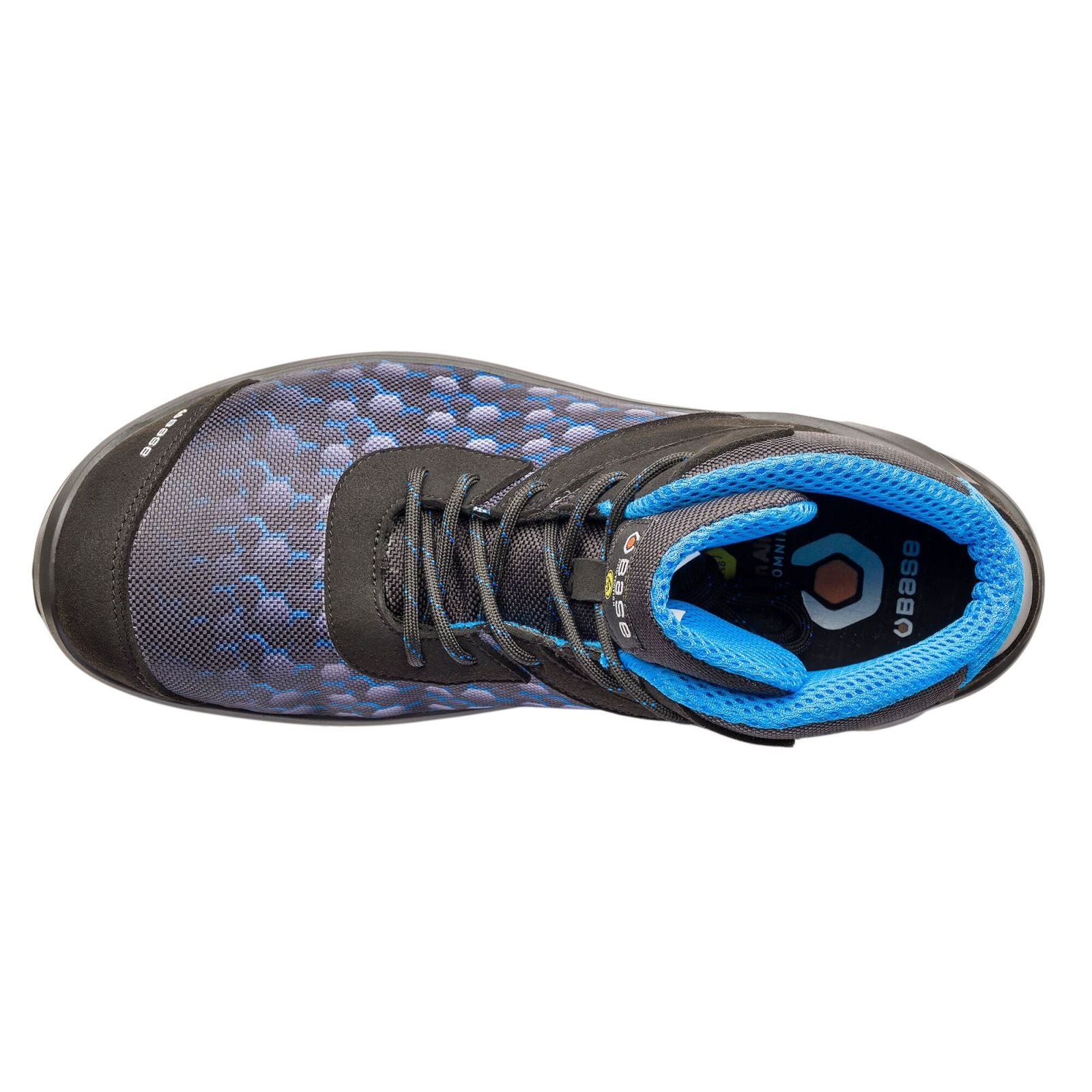 Base I4 Schoenen B1209 I-Robox Blue Top S3 ESD SRC grijs-kobaltblauw(GC)