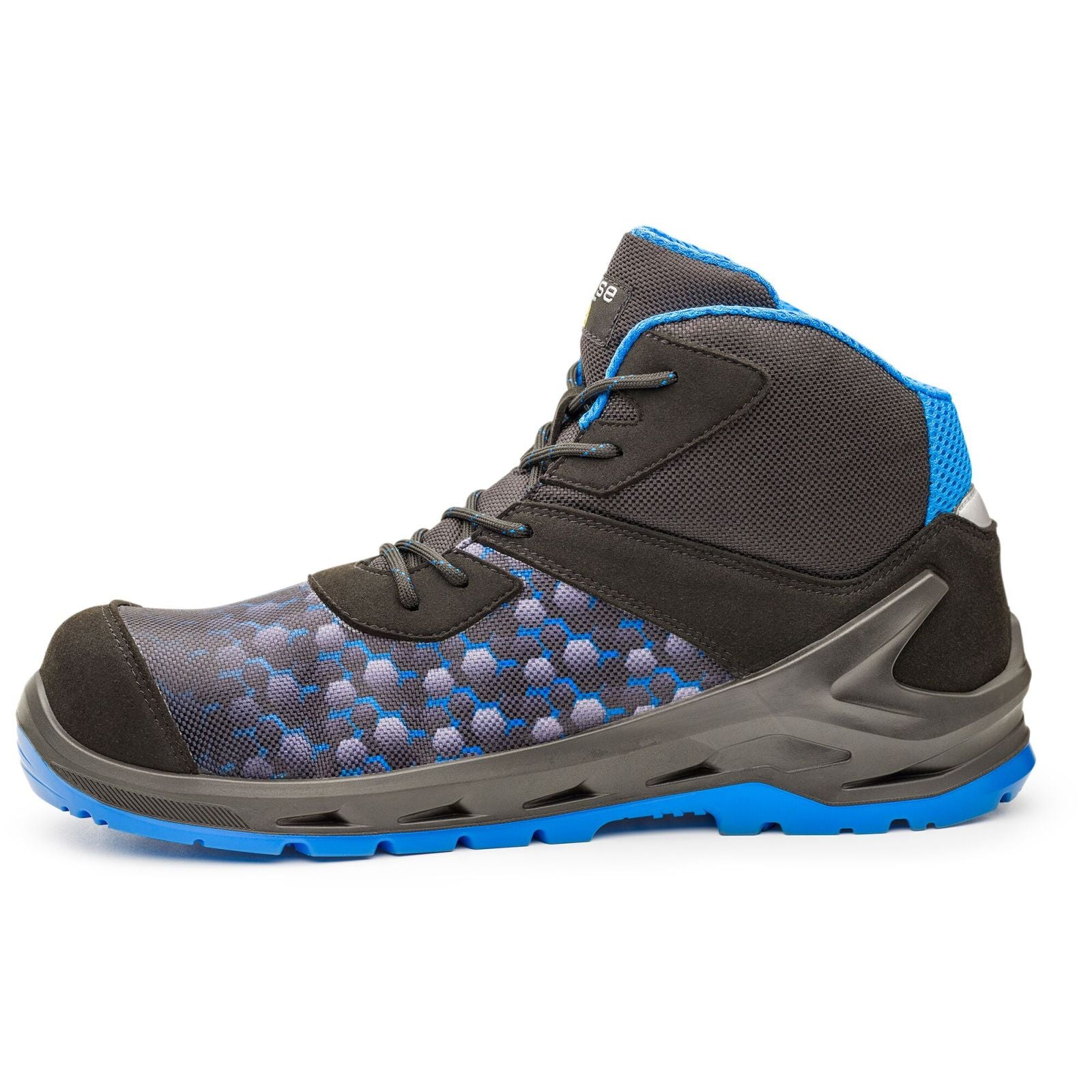 Base I4 Schoenen B1209 I-Robox Blue Top S3 ESD SRC grijs-kobaltblauw(GC)