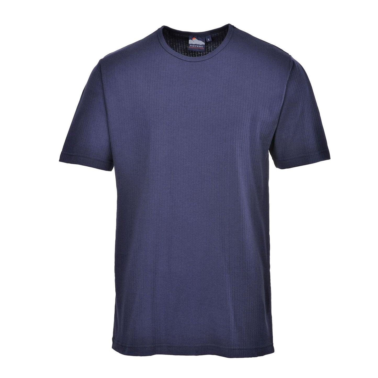 Portwest Basislaag Alle Weersomstandigheden T-Shirt B120 thermisch korte mouw marineblauw(NA)