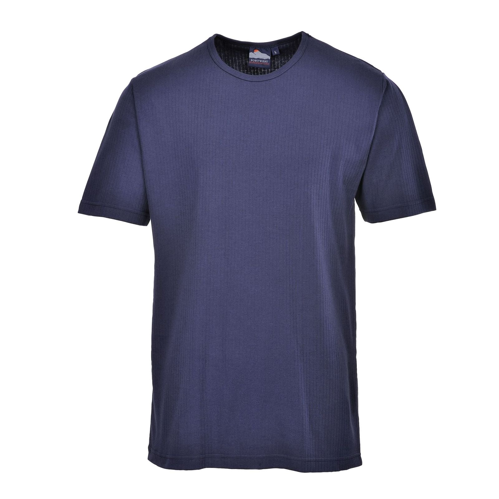 Portwest Basislaag Alle Weersomstandigheden T-Shirt B120 thermisch korte mouw marineblauw(NA)