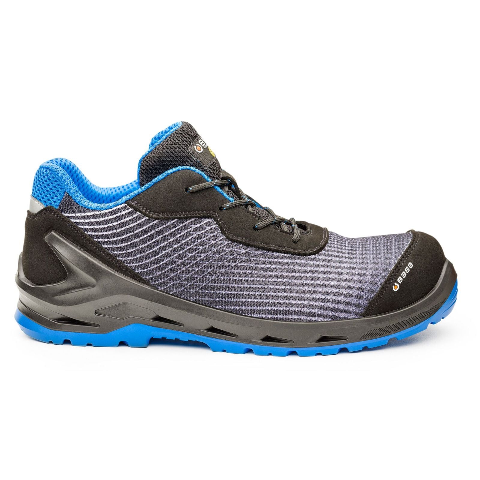Base I4 Schoenen B1212 I-Cyber zwart-blauw(BK)