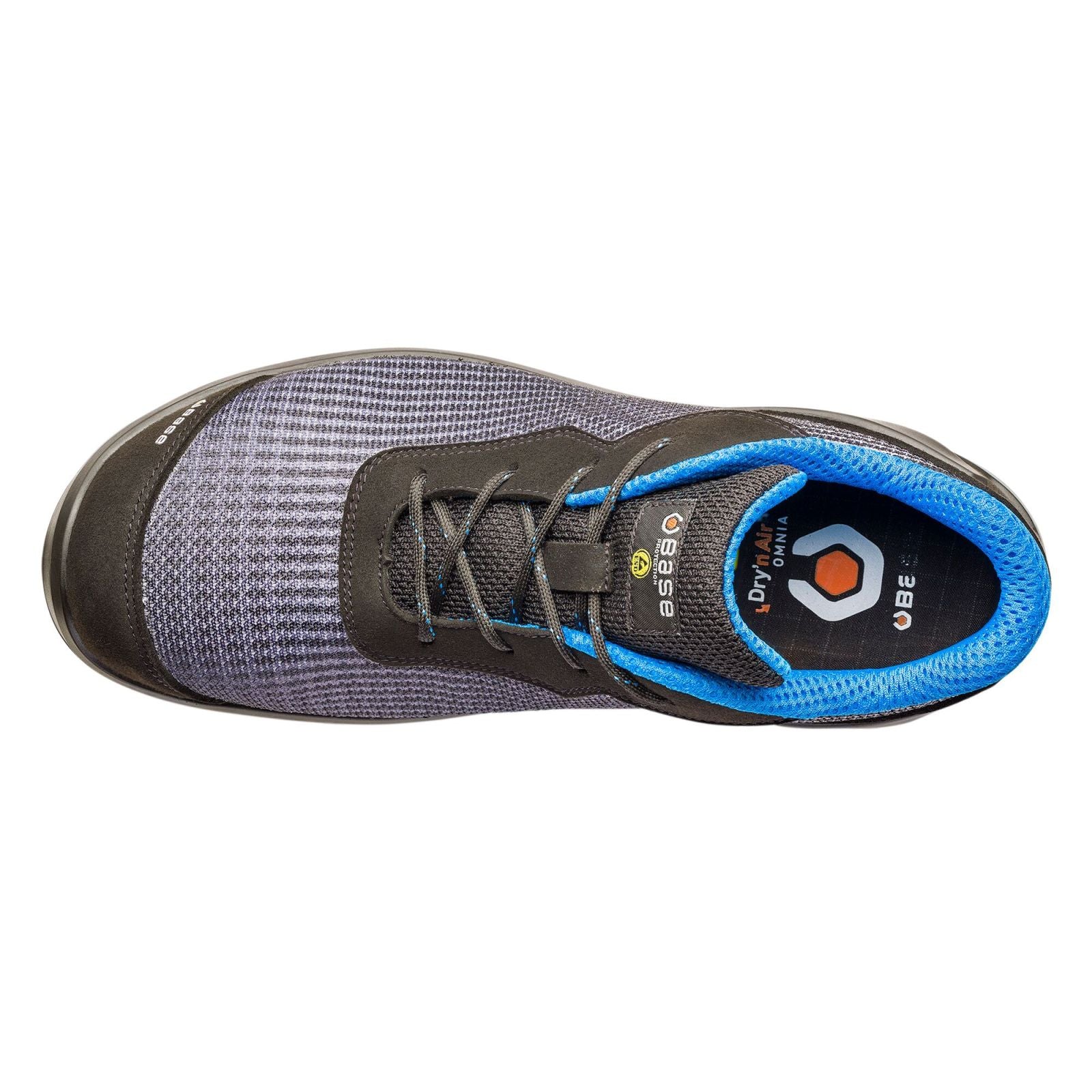 Base I4 Schoenen B1212 I-Cyber zwart-blauw(BK)