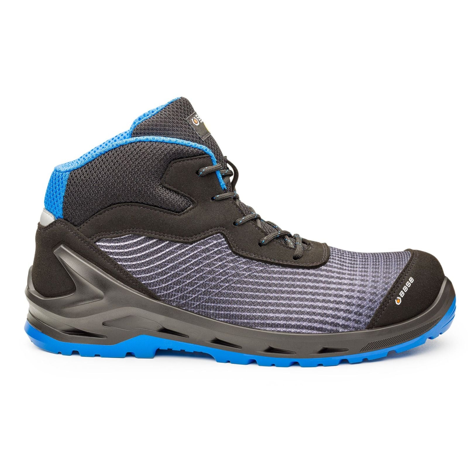 Base I4 Schoenen B1213 I-Cyber Top zwart-blauw(BK)