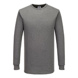 Portwest Basislaag Alle Weersomstandigheden T-Shirt B123 Thermisch Lange Mouw grijs(GR)