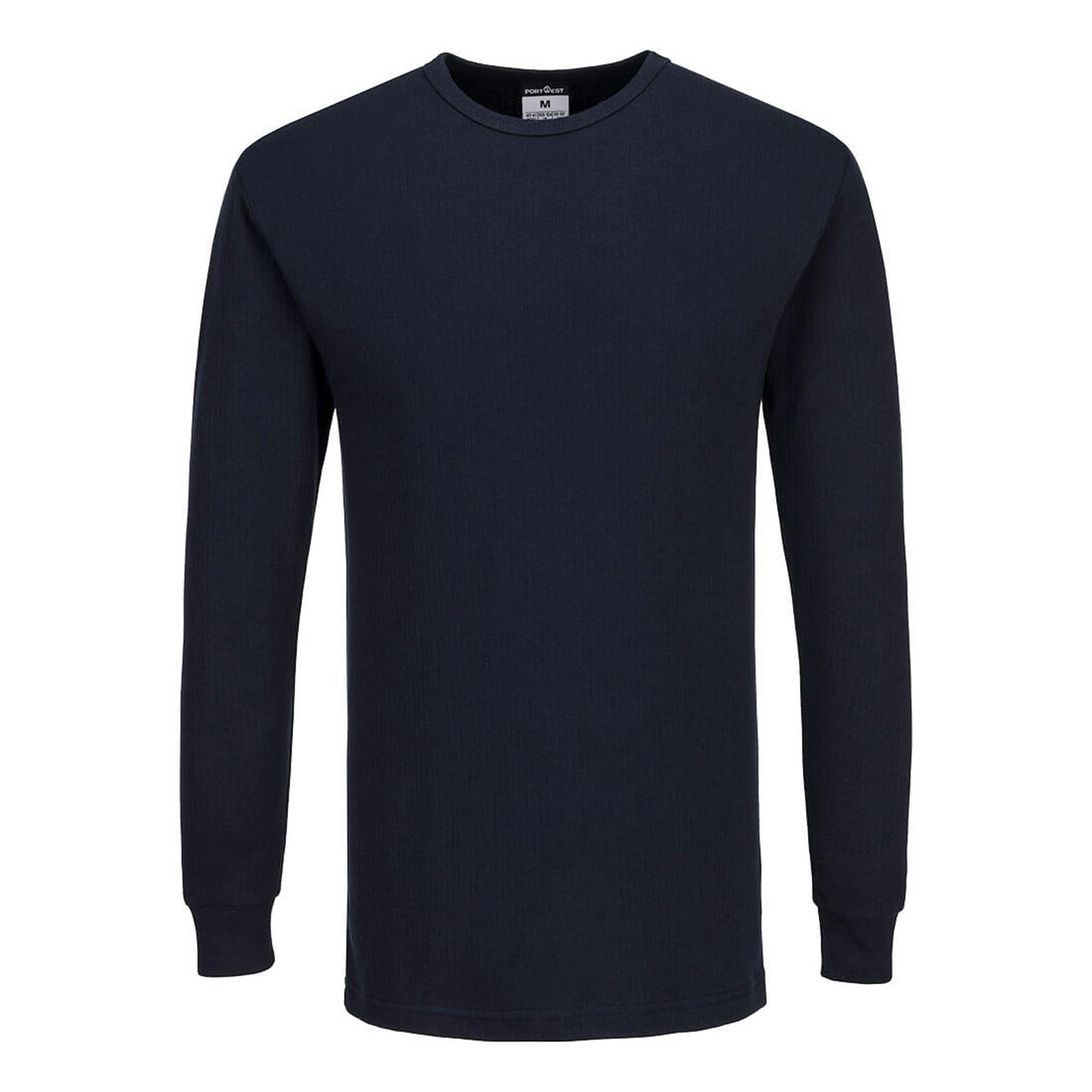 Portwest Basislaag Bescherming Tegen Alle Weersomstandigheden Thermoshirt B123 donker marineblauw(NV)