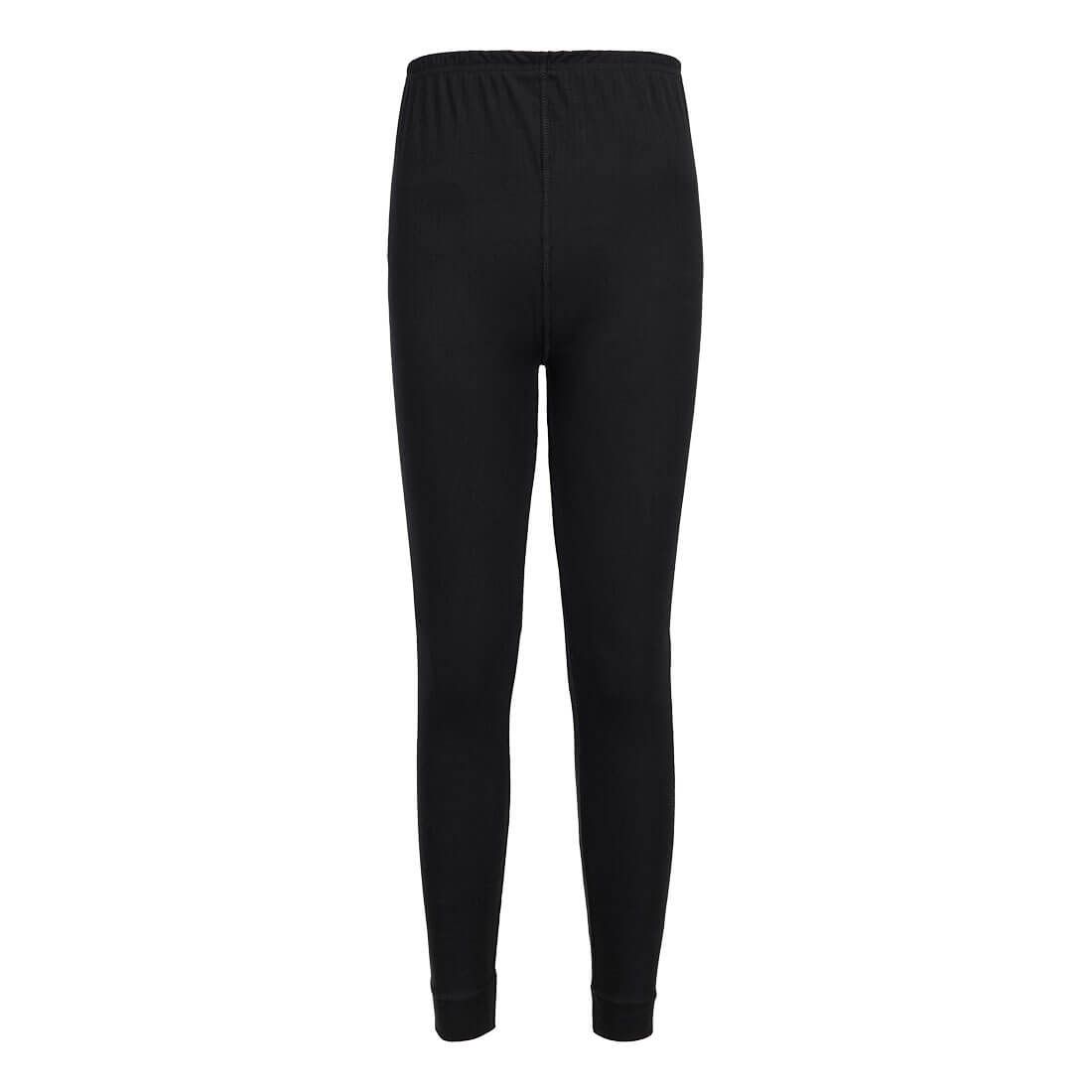 Portwest Basislaag Lange onderbroek B125 thermisch dames zwart(BK)
