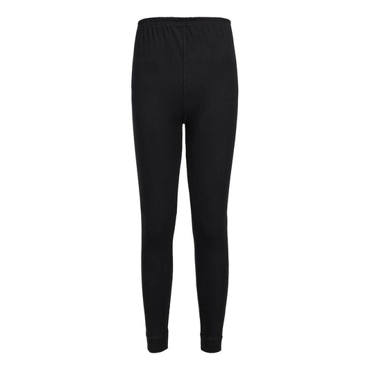 Portwest Basislaag Lange onderbroek B125 thermisch dames zwart(BK)