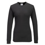 Portwest Basislaag Ondershirt B126 thermisch dames zwart(BK)