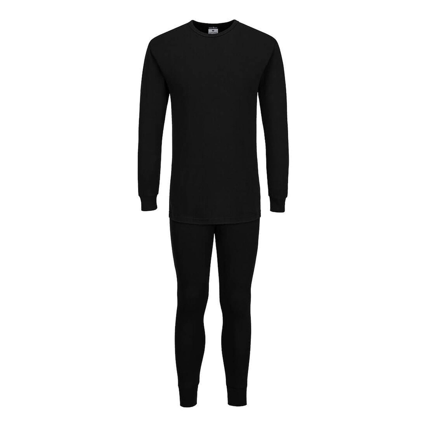 Portwest Basislaag Bescherming Tegen Alle Weersomstandigheden Set Onderkleding B127 Thermisch Basislaag zwart(BK)