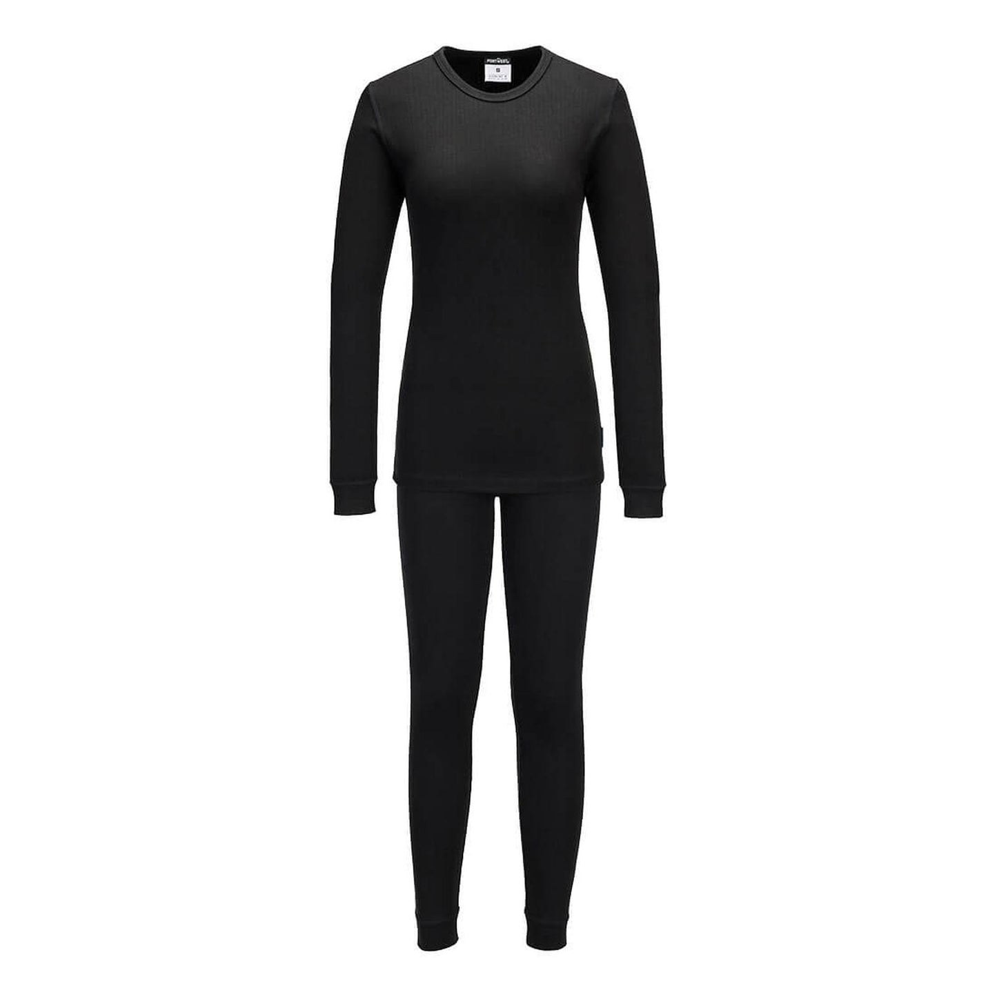Portwest Basislaag Bescherming Tegen Alle Weersomstandigheden Set Onderkleding B128 Thermisch Basislaag Dames zwart(BK)