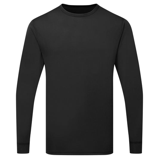 Portwest Basislaag Alle Weersomstandigheden Thermoshirt B133 Thermische Basislaag Bovenlichaam zwart(BK)