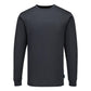 Portwest Basislaag Bescherming Tegen Alle Weersomstandigheden Thermoshirt B133 Thermische Basislaag Bovenlichaam houtskool(CH)