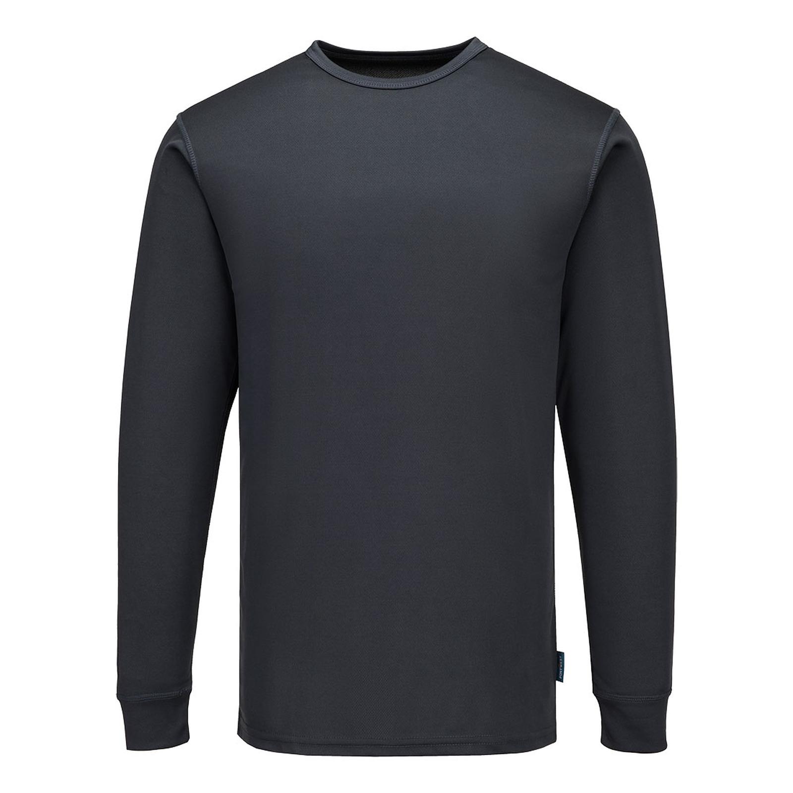 Portwest Basislaag Bescherming Tegen Alle Weersomstandigheden Thermoshirt B133 Thermische Basislaag Bovenlichaam houtskool(CH)