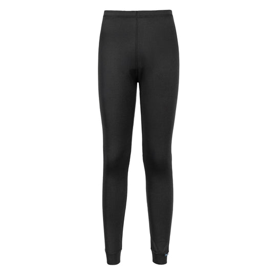 Portwest lange onderbroek B135 zwart(BK)