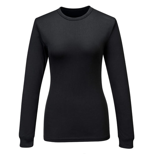 Portwest ondershirt B136 zwart(BK)