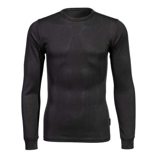 Portwest ondershirt B136 zwart(BK)