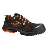 Base Run@Work Schoenen B1704A Berlin S1PS ESD HIFLAP laag zwart-oranje(AB)