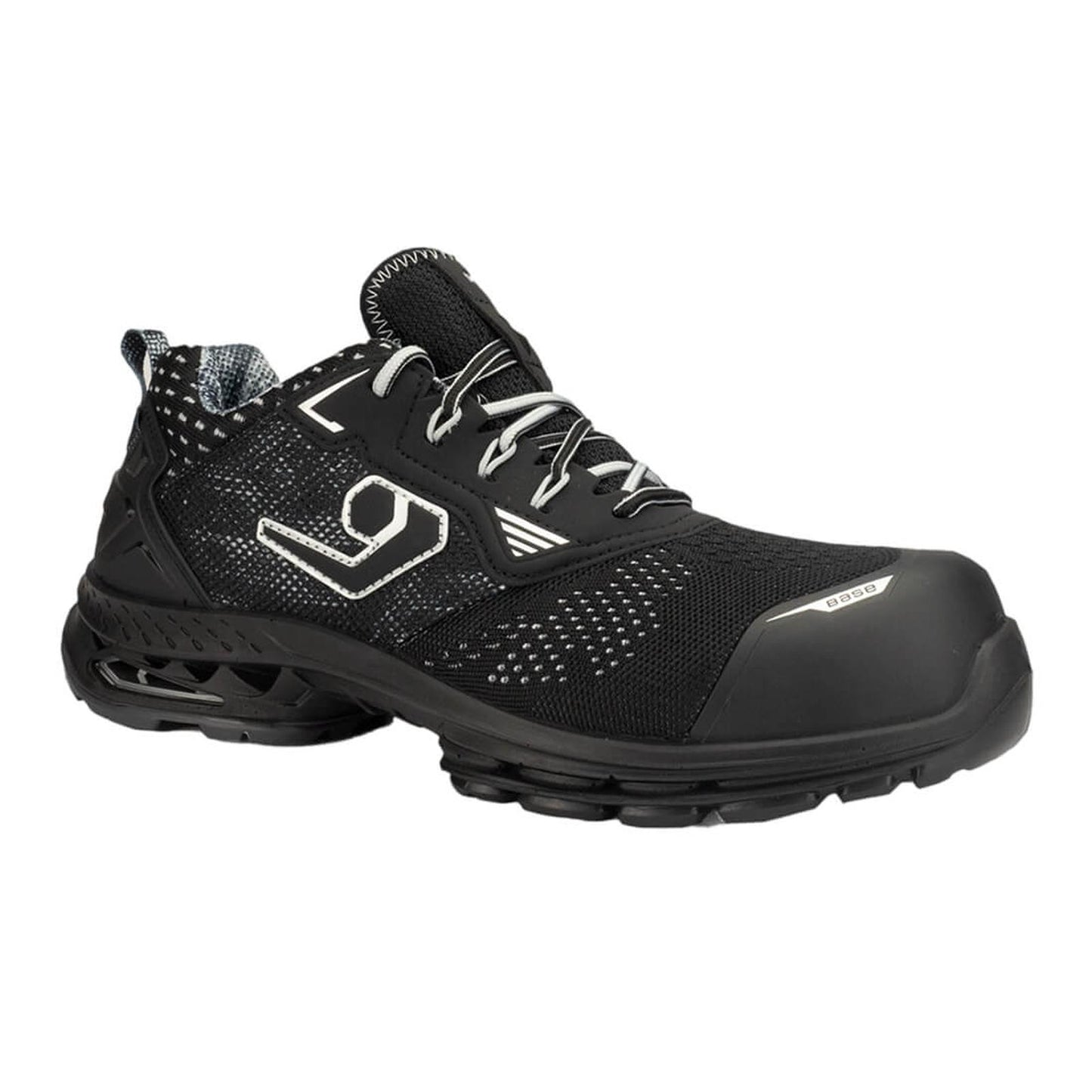 Base Run@Work Schoenen B1704B London S1PS ESD HIFLAP laag zwart-grijs(BK)